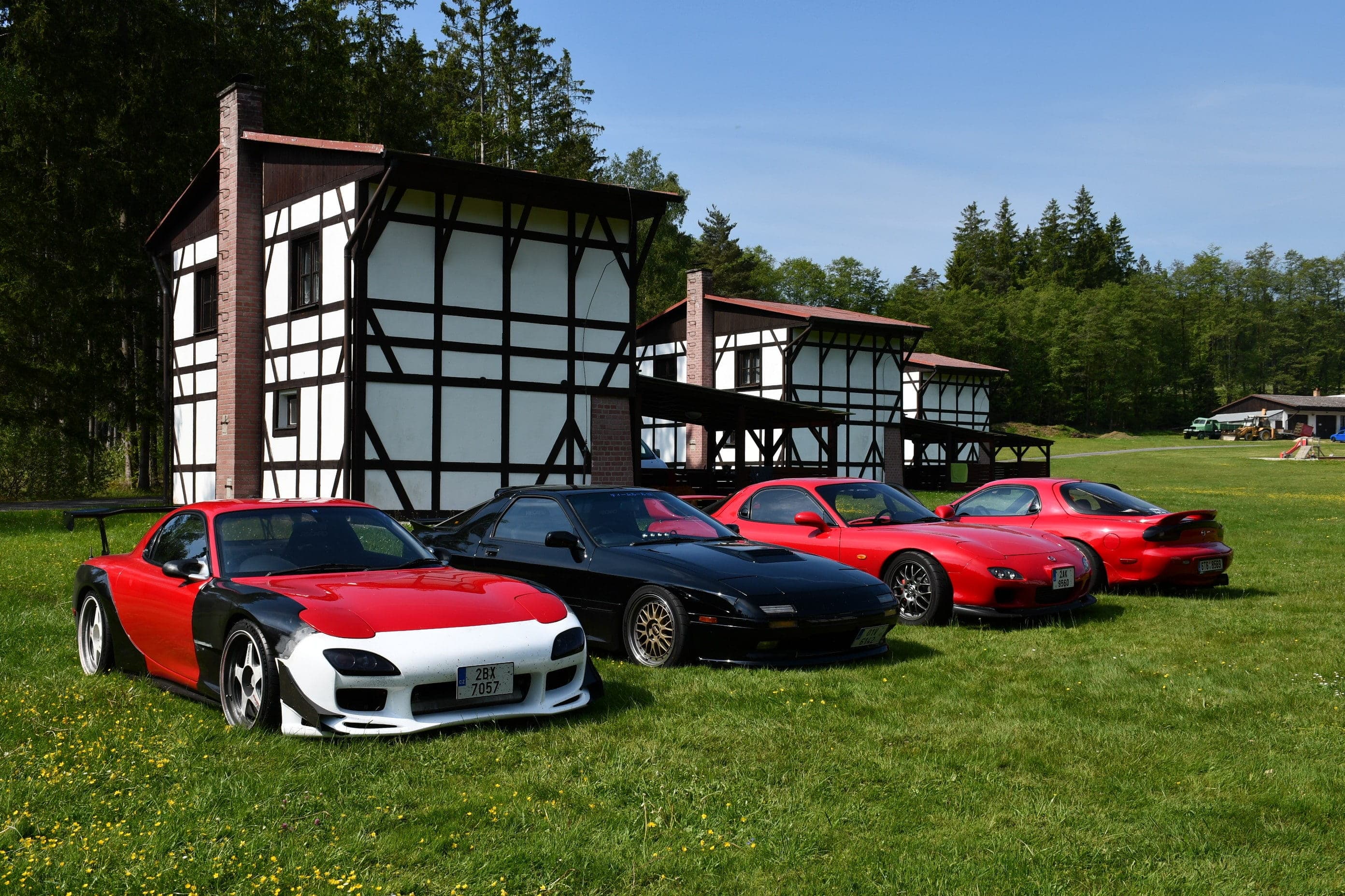 Bungalovy v areálu Nová Louka